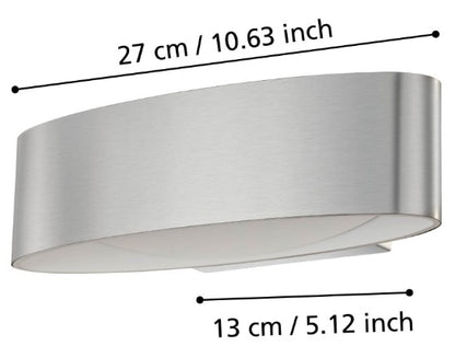 L-270 NICKEL-MATT/WHITE 'MACCACARI' | 98543