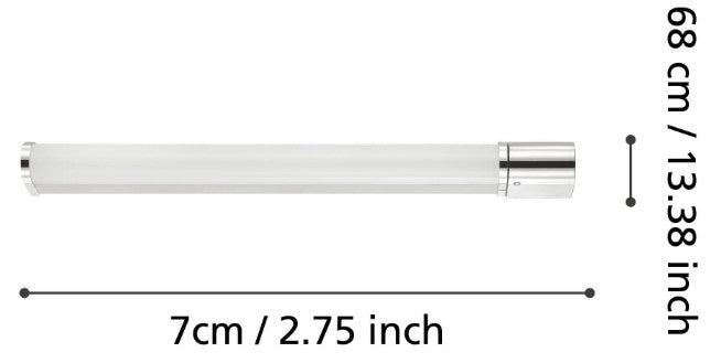 LED-WL CHROME 'TRAGACETE 1' | 99339