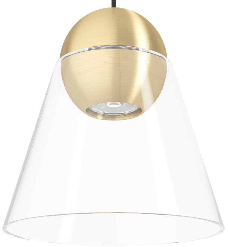 HL/1 GU10 BRASS-BR/CLEAR 'CERASELLA' | 99628