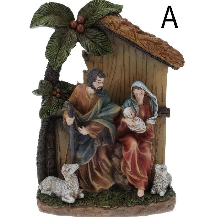 NATIVITY SCENERY 21CM 3ASS | AAA756750