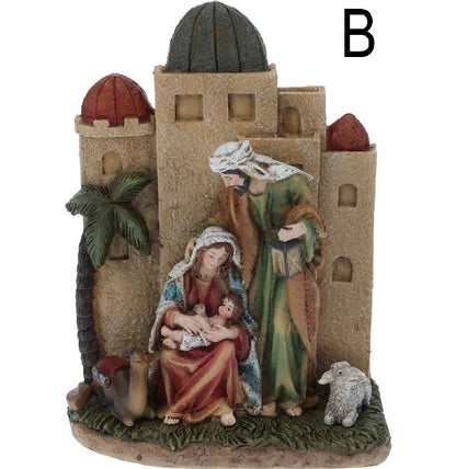 NATIVITY SCENERY 21CM 3ASS | AAA756750