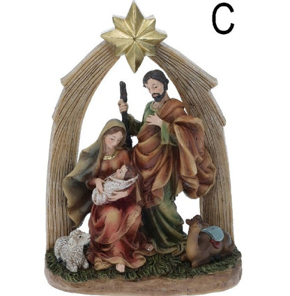 NATIVITY SCENERY 21CM 3ASS | AAA756750
