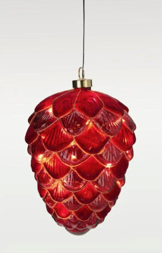 PINECONE HANGDECO TWINKLE 22CM | ABR826730