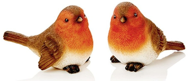 10CM POLYRESIN ROBIN  | AC166010