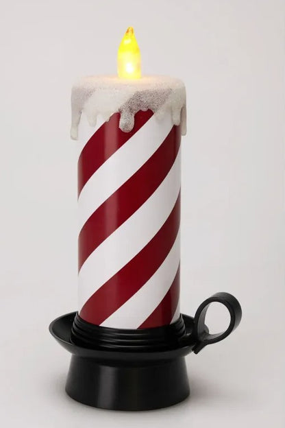 LED CANDLE CANDY CANE 15X12X29 | AGM100200
