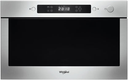 WHIRLPOOL BUILT IN MICROWAVE 22 LITRE SS | AMW423IX