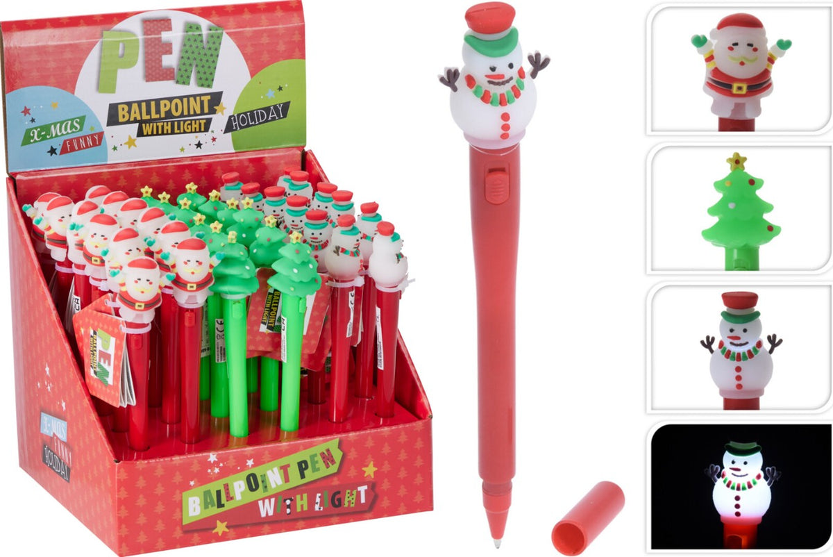 BALLPOINT PEN XMAS DESIGN 3ASS | ANR200370