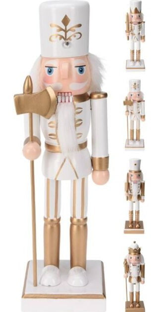 NUTCRACKER 25CM GOLD 4ASS | ARD100200