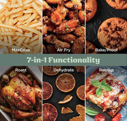 NINJA CRISPI PRO 7 IN 1 GLASS AIR FRYER GREY | AS101UKGY