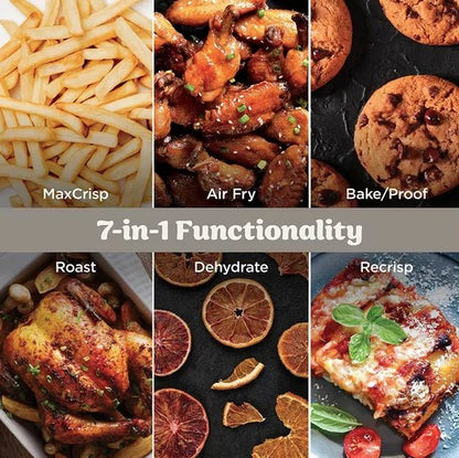 NINJA CRISPI PRO 7 IN 1 GLASS AIR FRYER BONE | AS101UKLG