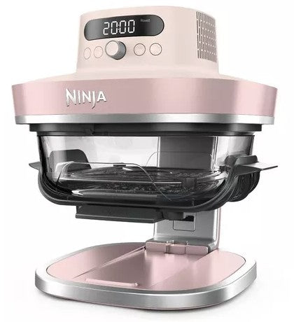NINJA CRISPI PRO 7 IN 1 GLASS AIR FRYER ROSE | AS101UKRS