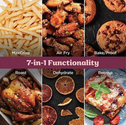 NINJA CRISPI PRO 7 IN 1 GLASS AIR FRYER ROSE | AS101UKRS