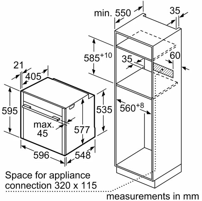 NEFF N70 BUILT IN SINGLE OVEN | B24CR31GOB