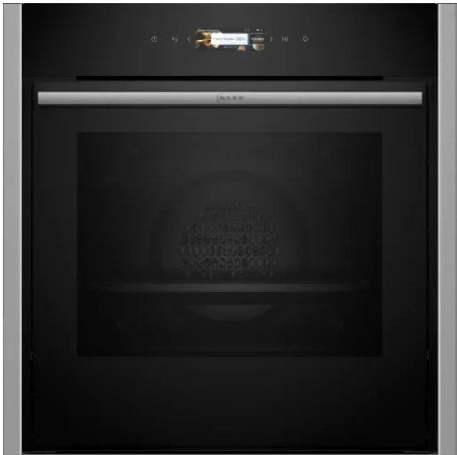 NEFF BUILT IN SINGLE HIDE-SLIDE PYROLYTIC OVEN SS | B54CR71NOB