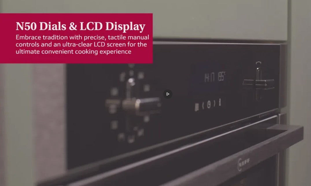 NEFF N50  BUILT IN SINGLE OVEN GRAPHITE-GREY | B6ACH7AG7B