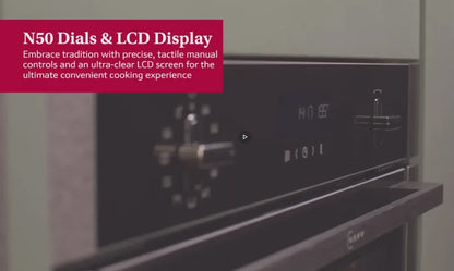 NEFF N50  BUILT IN SINGLE OVEN GRAPHITE-GREY | B6ACH7AG7B