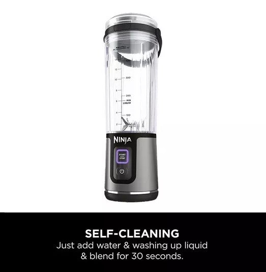 NINJA BLAST CORDLESS PORTABLE BLENDER BLACK | BC151UKBK