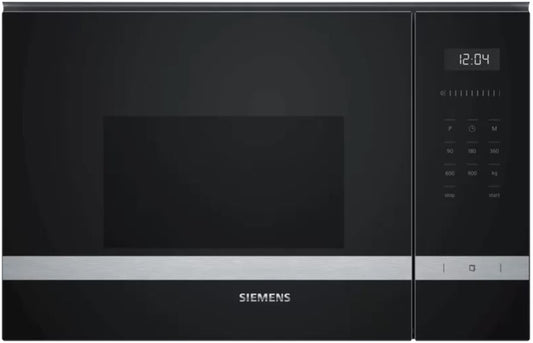 SIEMENS BUILT IN MICROWAVE 25 LITRE 900 WATT SS | BF555LMSOB