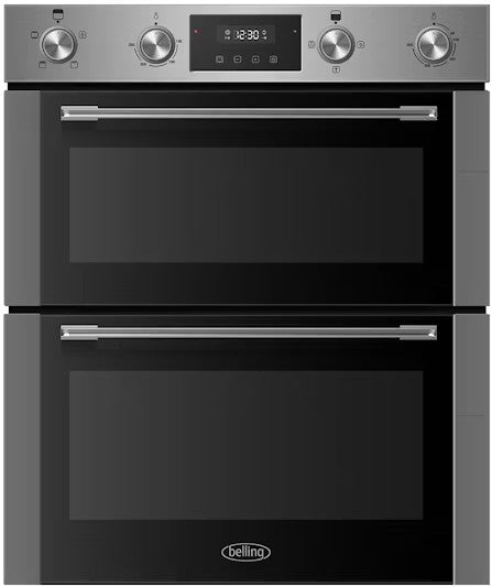 BELLING BUILT UNDER DOUBLE OVEN STAINLESS STEEL | BI704FPSTA