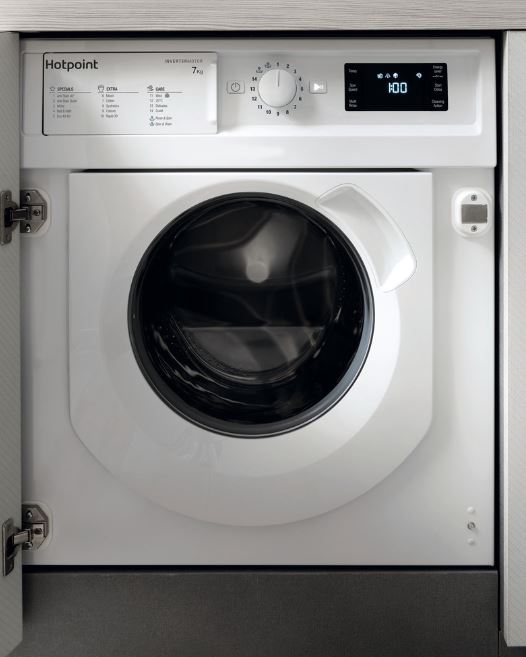 HOTPOINT 7KG 1400RPM BUILT IN WASHING MACHINE | BIWMHG71483UKN