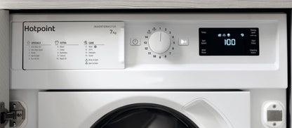 HOTPOINT 7KG 1400RPM BUILT IN WASHING MACHINE | BIWMHG71483UKN