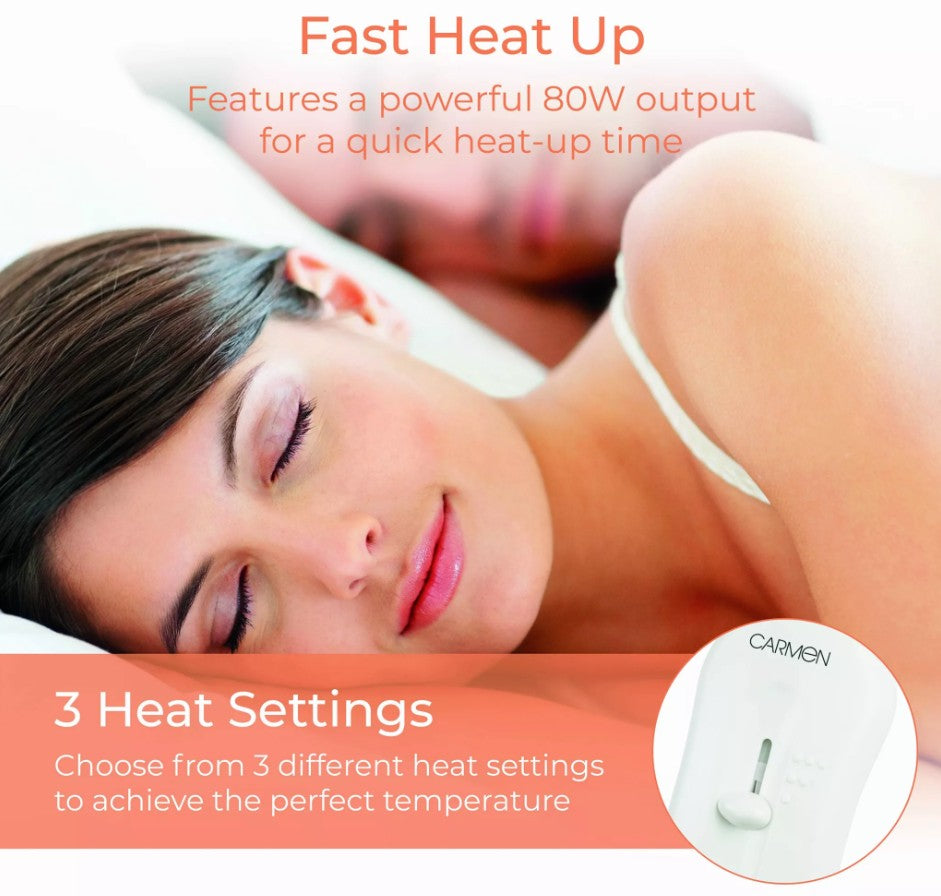 CARMEN KING SIZE UNDER BLANKET 120CM X 165CM | C81197