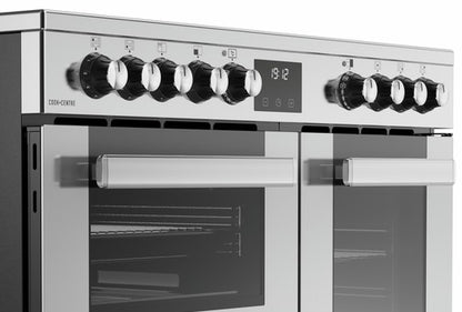 BELLING 90CM CERAMIC COOKCENTRE STAINLESS STEEL | CC90ESTA