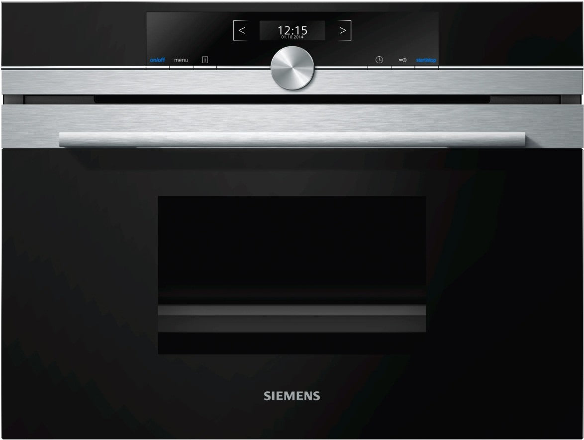 SIEMENS 60CM BUILT IN COMPACT STEAM OVEN | CD634GASOB