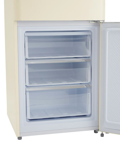 CDA FREESTANDING FRIDGE FREEZER 60:40 BARLEY | CDAFLORENCEBARLEY