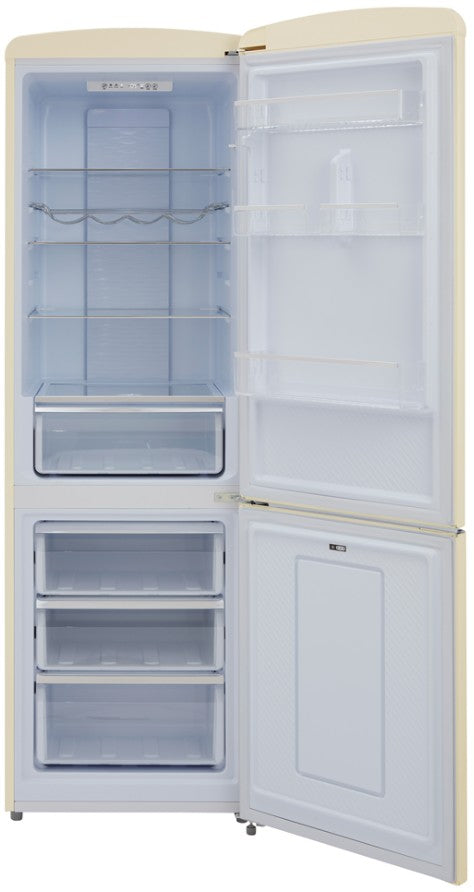 CDA FREESTANDING FRIDGE FREEZER 60:40 BARLEY | CDAFLORENCEBARLEY