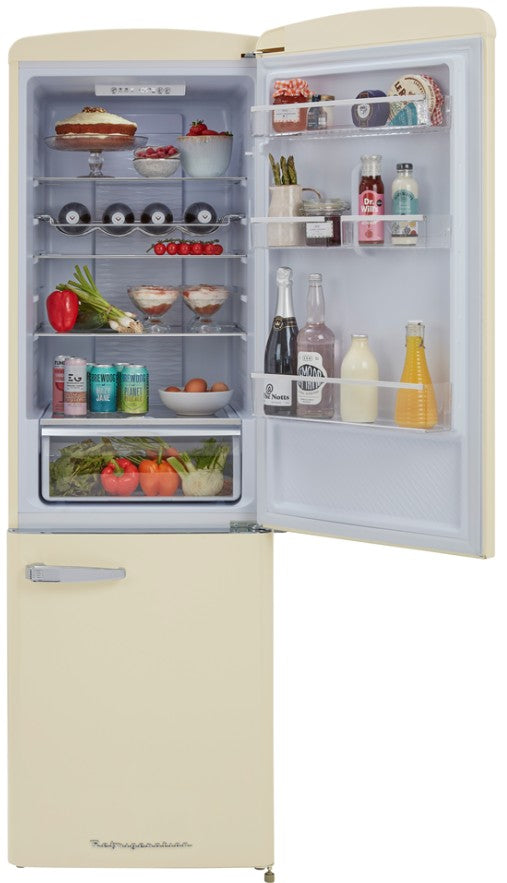 CDA FREESTANDING FRIDGE FREEZER 60:40 BARLEY | CDAFLORENCEBARLEY