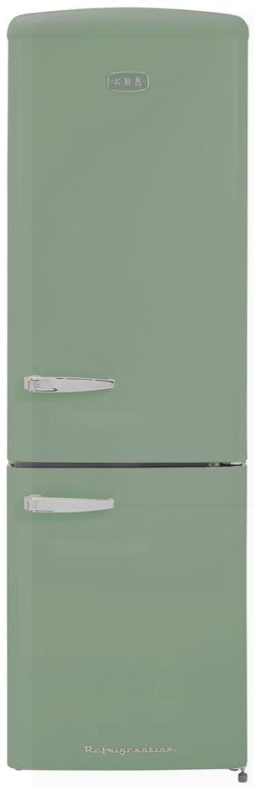 CDA FREESTANDING FRIDGE FREEZER 60:40 MEADOW GREEN | CDAFLORENCEMEADOW