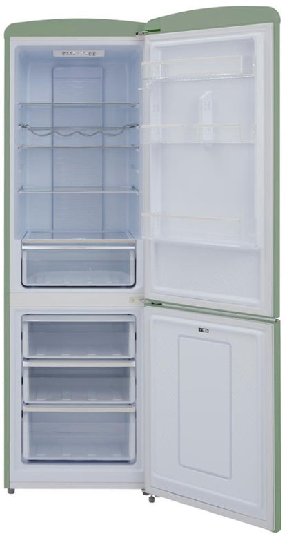 CDA FREESTANDING FRIDGE FREEZER 60:40 MEADOW GREEN | CDAFLORENCEMEADOW