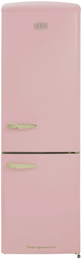 CDA FREESTANDING FRIDGE FREEZER 60:40 ROSE | CDAFLORENCETROSE