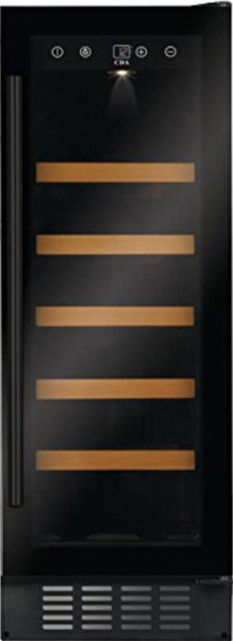 CDA 30CM  FREESTANDING WINE COOLER BLACK  | CFWC304BL