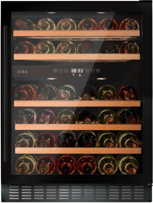 CDA 60CM WINE COOLER BLACK | CFWC604BL