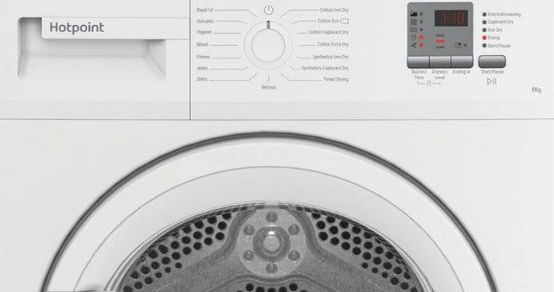 HOTPOINT 8KG CONDENSER DRYER WHITE | CHDC82WWGDUK