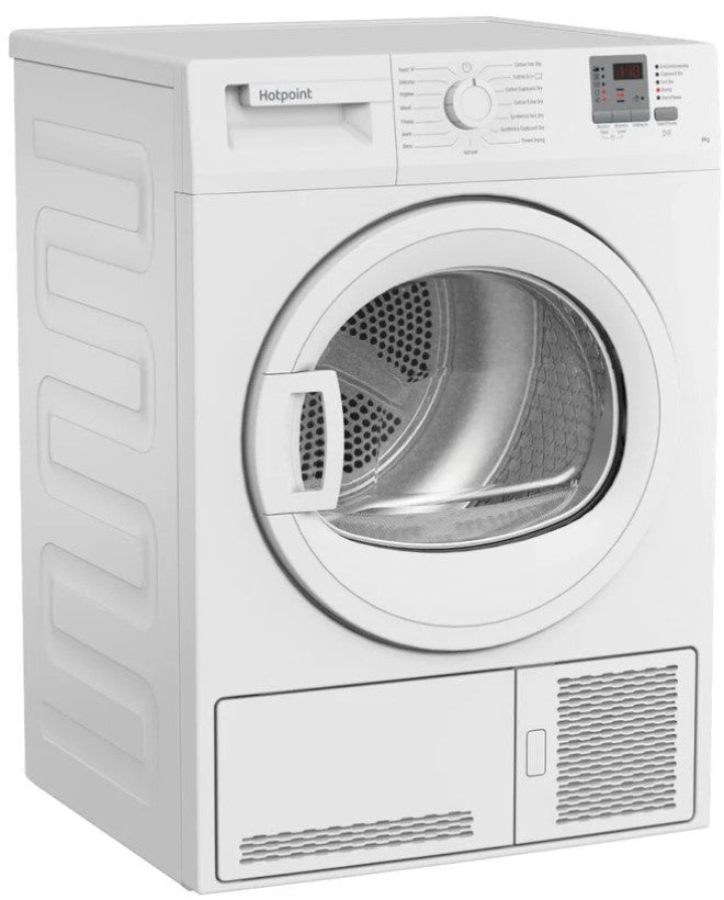 HOTPOINT 8KG CONDENSER DRYER WHITE | CHDC82WWGDUK