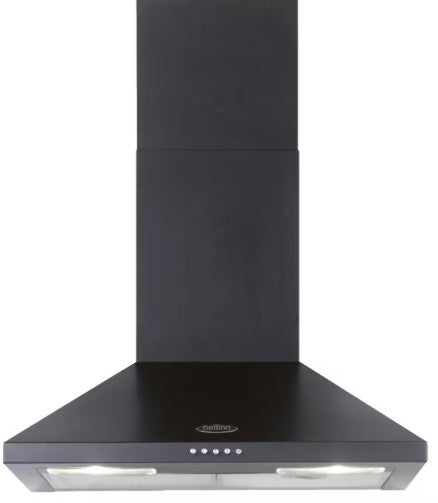 BELLING 60CM CHIMNEY HOOD BLACK | CHIM600RBLK