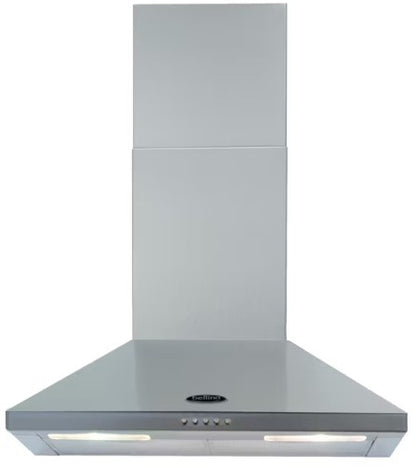BELLING 60CM CHIMNEY HOOD SS | CHIM600RSS