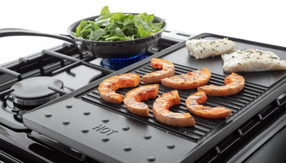 RANGEMASTER CLASSIC 60CM DUAL FUEL COOKER BLACK | CLA60DFFBLCWR