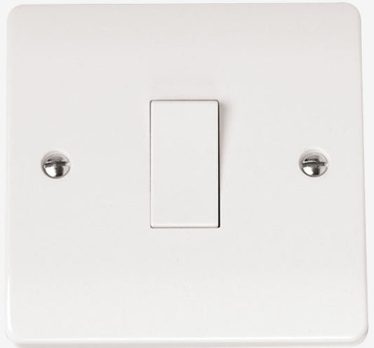 1-GANG 1-WAY 10A PLATE SWITCH | CMA010