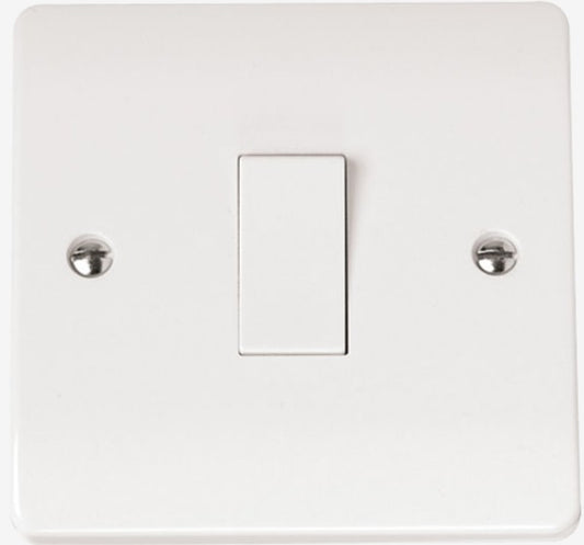 1 GANG 2 WAY 10A SWITCH MINIGRID PLATE | CMA011