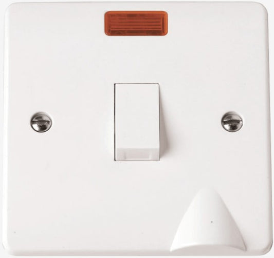 1-GANG 2-POLE 20A SWITCH WITH F/OUTLET | CMA023