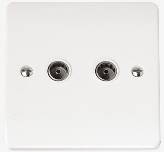 COAXIAL SOCKET TWIN OUTLET               | CMA066