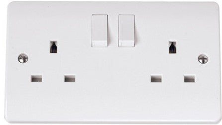 2 GANG DP SWITCHED SOCKET | CMA1036