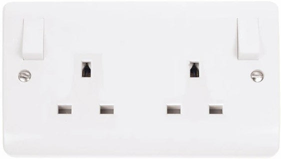 2G 13A DP O/B SWITCHED SOCKET | CMA1836