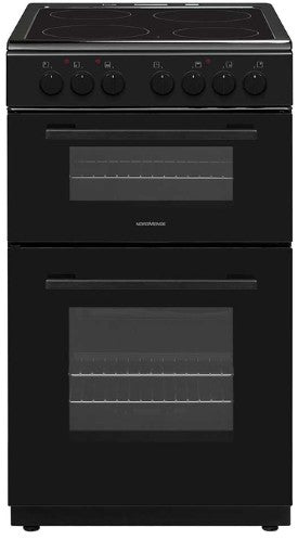NORDMENDE 50CM TWIN CAVITY FREESTANDING CERAMIC BK | CTEC53BK