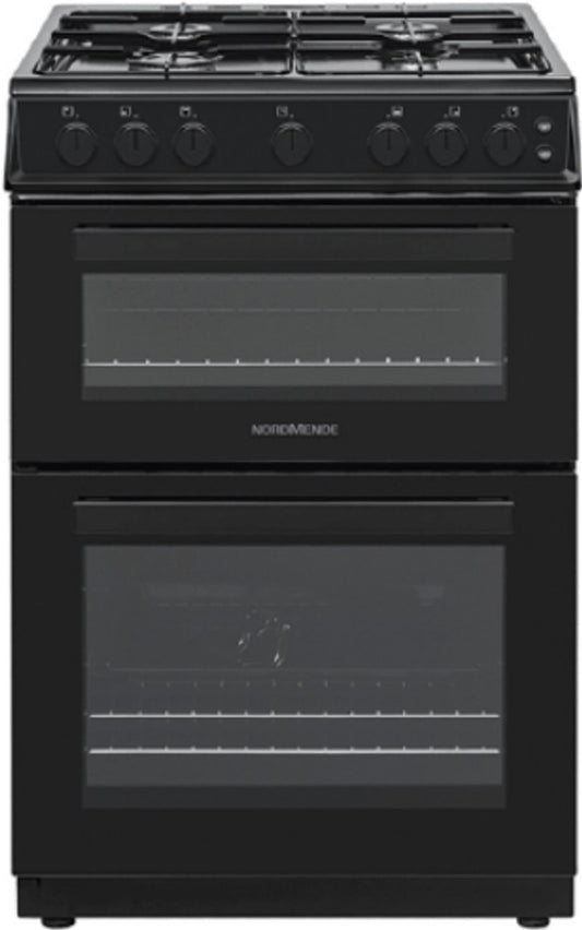 NORDMENDE FREESTANDING  60CM NAT GAS ONLY COOKER  | CTG62BK