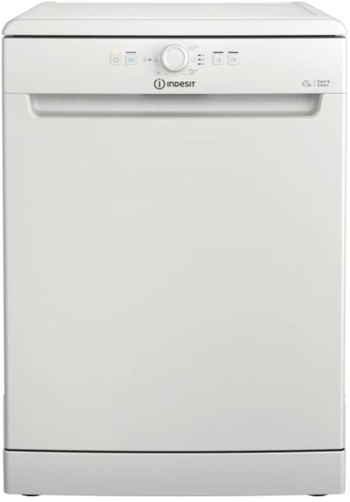 INDESIT 14 PLACE FREESTANDING DISHWASHER WHITE | D2FHK26UK